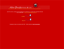 Tablet Screenshot of hilospacifico.com